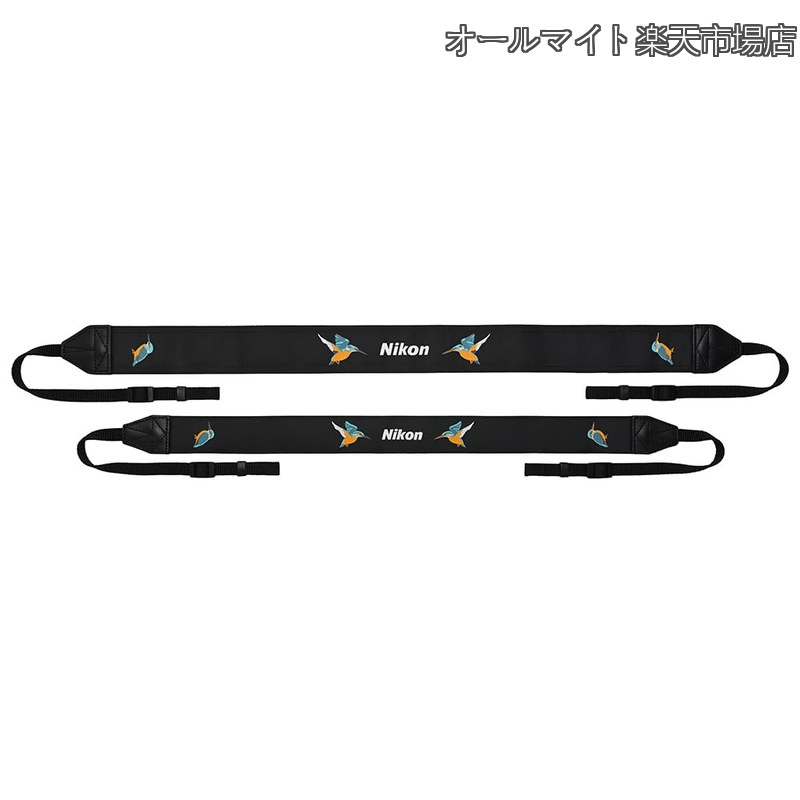 Rakuten - 【送料無料】カメラ用 バードストラップ（ワイド）カワセミ ブラック