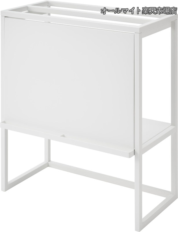 Rakuten - 【送料無料】水槽ラック ホワイト W61×D34×H70cm タワー tower 水槽台 目隠し 収納ラック 1961
