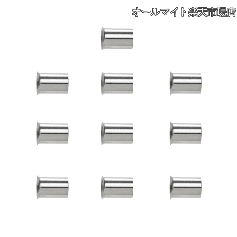 Rakuten - 【送料無料】AT-RXC410 Rexat ケーブルエンドターミナル 4AWG用 3層コーティング(銅下/金フラッシュ/ルテニウム) 10個入 【日本製】