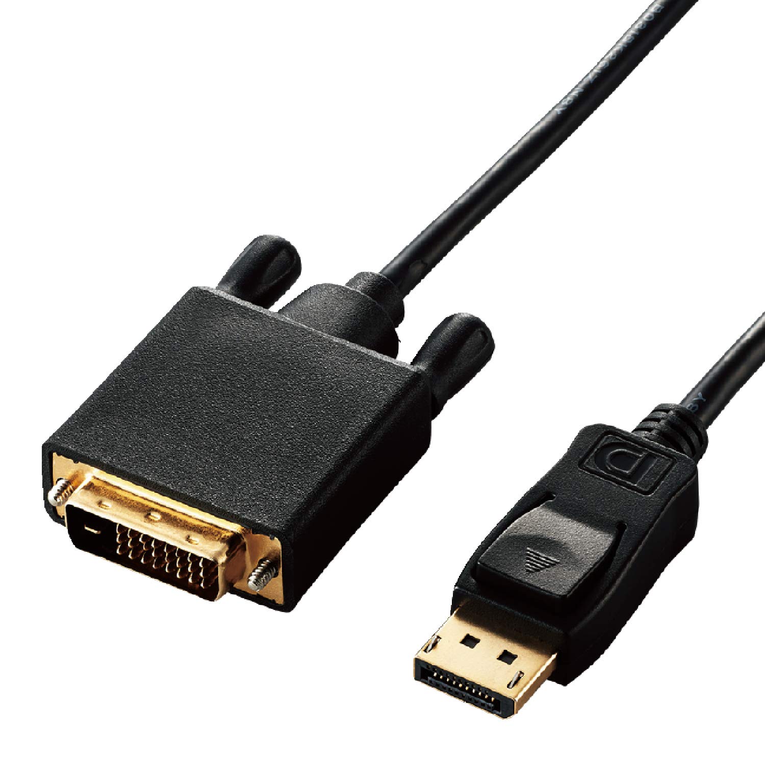 Rakuten - 【送料無料】変換ケーブル DisplayPort DVI 1.0m ブラック CAC-DPDVI10BK