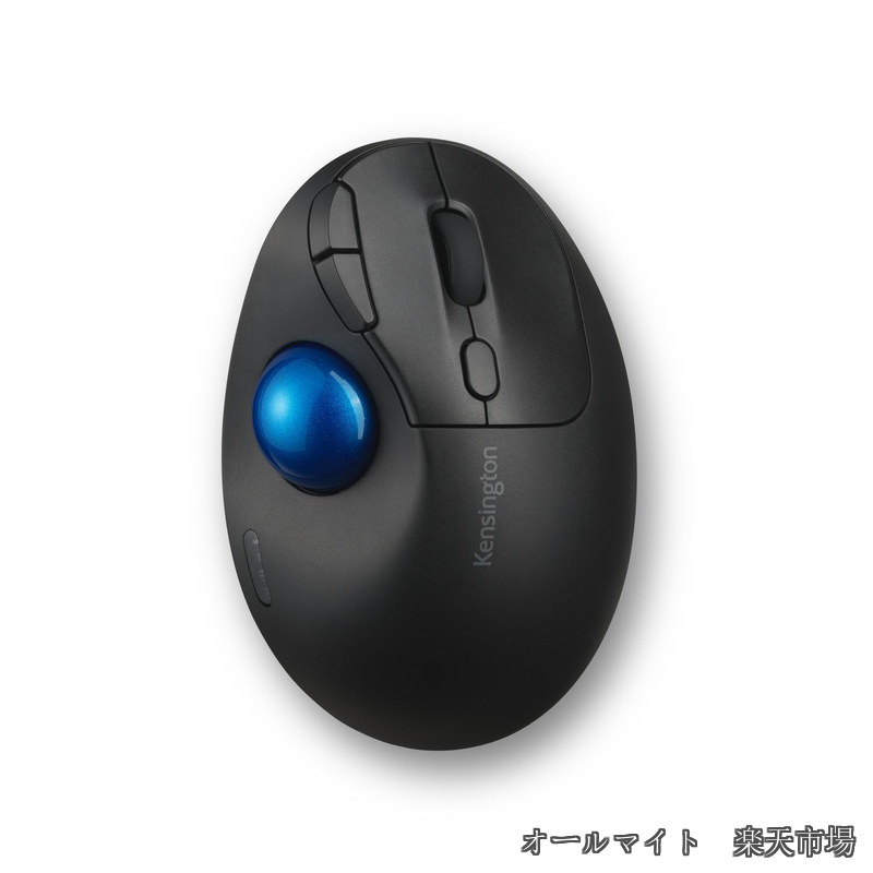 Kensington ケンジントン Pro Fit?? Ergo TB450 ワイヤレストラックボール 無線 特許取得ボール取り出しボタン Bluetooth@Low Energy 機能ボタン7個 電池寿命最大24ケ月
