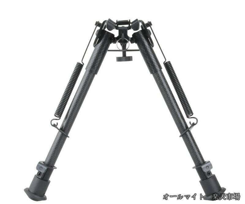 カーボンファイバー製9-13.5" スプリング バイポッド 軽量 Vector Optics Carbon Fiber 9-13.5" Spring Bipod RSCFP-09