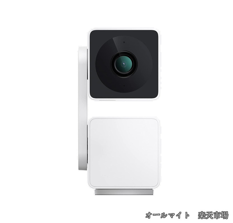 tech) 屋内/屋外兼用の防犯カメラ ATOM Cam Swing(アトムカムスイング) 1080PフルHD 360度回転 Alexa対応 見守りカメラ 監視カメラ ネットワークカメラ ペットカメラ/ベビーモニター ACS1