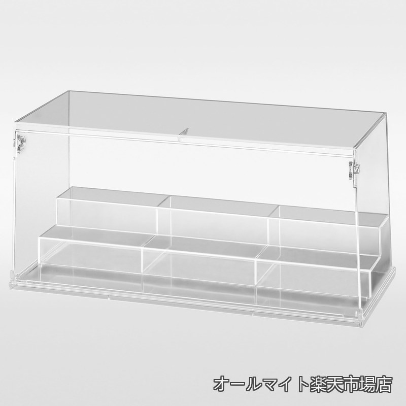 Rakuten - 【送料無料】ニュークリアーコレクションケース W400UV クリア— 15歳以上 ケース外寸:394×182×166(mm) 紫外線90%以上カット 組み立て不要 密閉式 EPOCH
