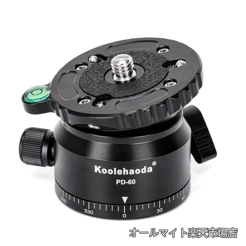 Rakuten - 【送料無料】三脚レベリングベースカメラレベラー、傾斜15°、3/8 