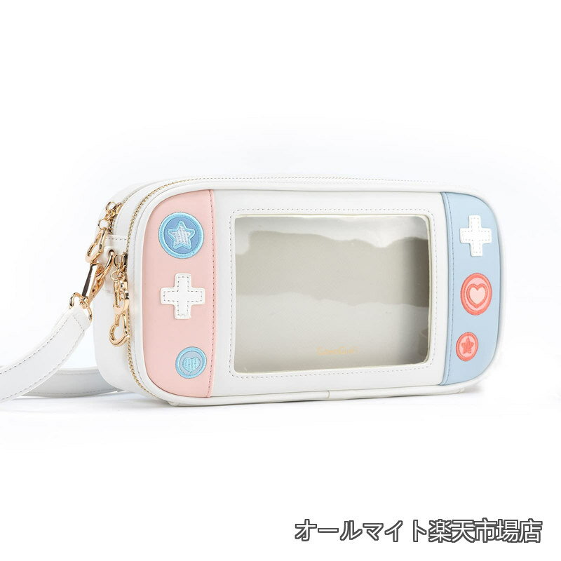 Rakuten - 【送料無料】斜め掛けバッグ ポシェット 女の子 ガールズバッグ Switch収納バッグ 財布 可愛い 軽量 大容量 調整可能 防水 汚れ防止 多機能 小物入れ