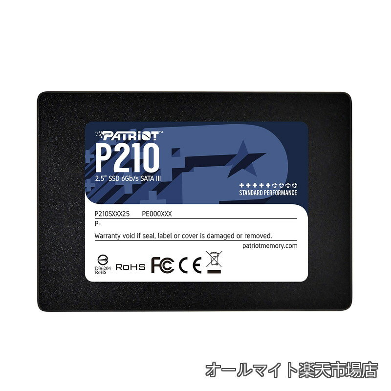 Rakuten - 【送料無料】Memory P210 128GB SATA3 内置固?硬? 6Gb/s 2.5英寸 7毫米 P210S128G25