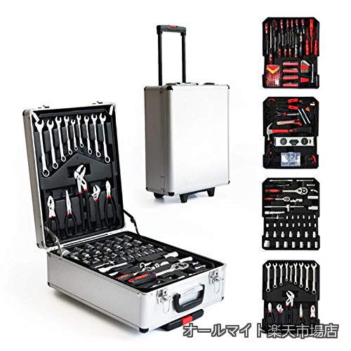 Rakuten - 【送料無料】工具セット 799点セット家庭用 工具箱 多機能 作業道具セット 日常ツールキット 家庭修理 DIY用 家具組み立て 住まいのメンテナンス用