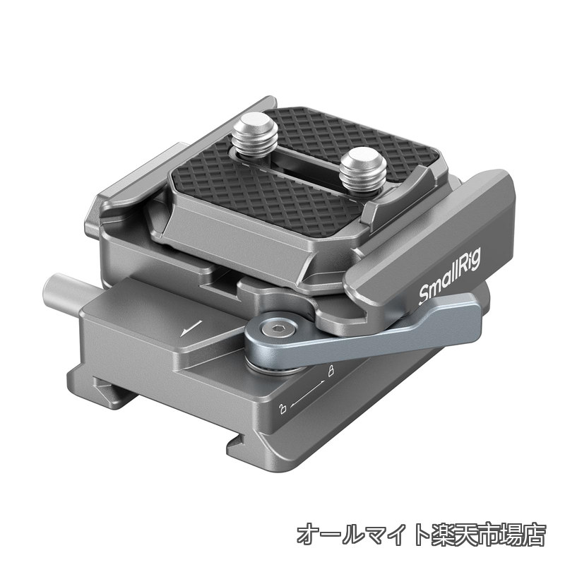 クイックリリースプレート Arca用 DJI RS 4/RS 4 Pro/RS3/RS 3 Pro/RS 3 mini/RS 2/RSC 2用 HawkLock H38 クイックリリースマウントプレートキット 落下防止およびたわみ防止 4639