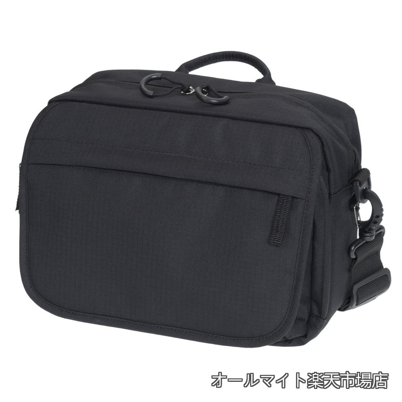 【送料無料】カメラバッグ ショルダーバッグ ムーブショルダーM 一眼レフ ミラーレス対応 Wレンズ収納 軽量 クッション構造 仕切り可動 カメラケース メンズ レディース 旅行 撮影 ブラック VE-3519