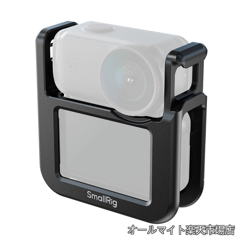 Rakuten - 【送料無料】DJI Osmo Nano用ハーフケージ、1/4インチ-20ネジ穴/DJI用クイックリリースマウント/コールドシューマウント付き 5764