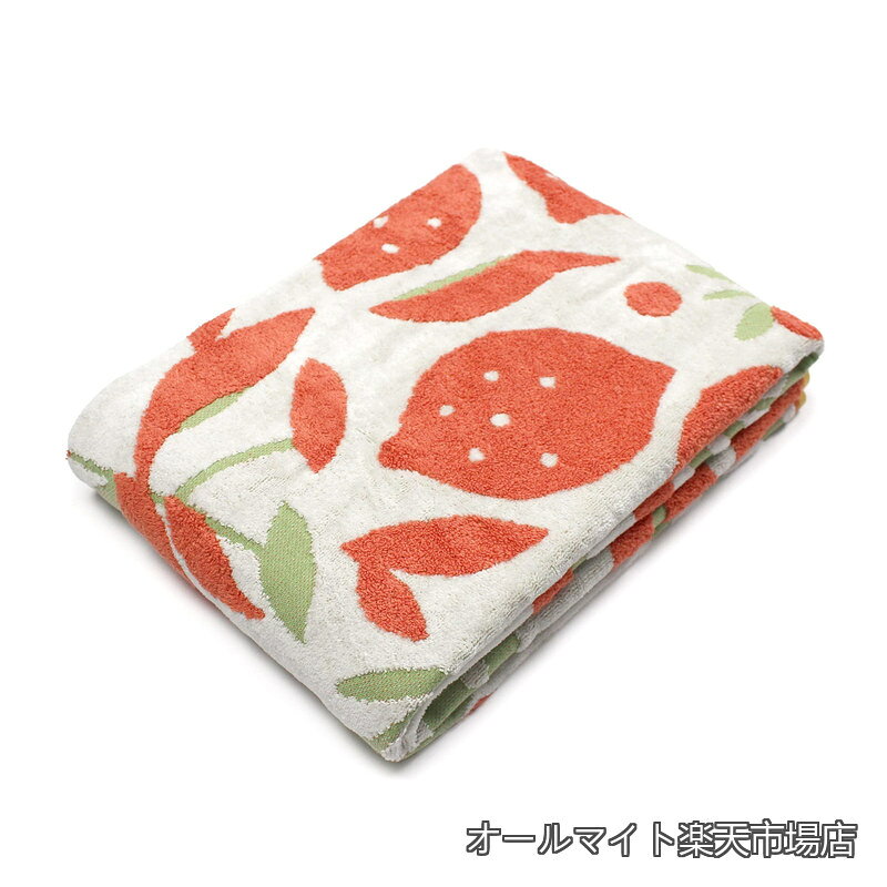 Rakuten - 【送料無料】伊織 seto バスタオル (オレンジ) ふわふわ 耐久性 長持ちする