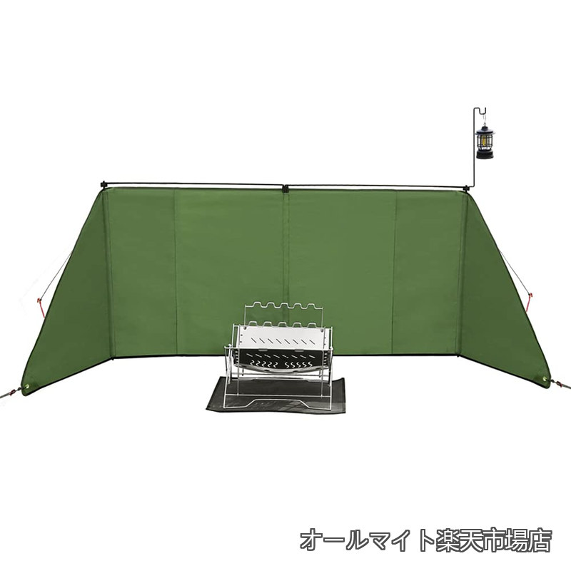 【送料無料】焚き火陣幕 風避け キャンプ 風防 焚き火 リフレクター 炊き火シート ウインドスクリーン 焚き火シート 風防 キャンプ 帆布製 2サイズ 軽量 難燃性 コンパクト アウトドア ストーブ 防カビ バーベキューコンロ 焚火台 風よけ 目隠し 収納ケース付