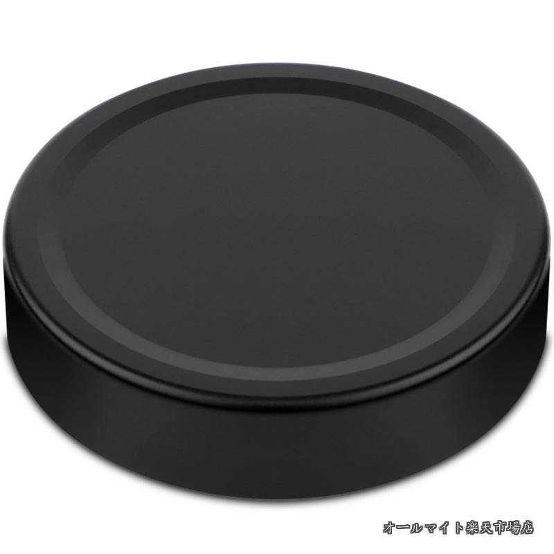 メタルフロントレンズキャップカバー for ライカ Leica Q Q2 Q-P QP Typ 116 Typ116カメラ用 ブラック