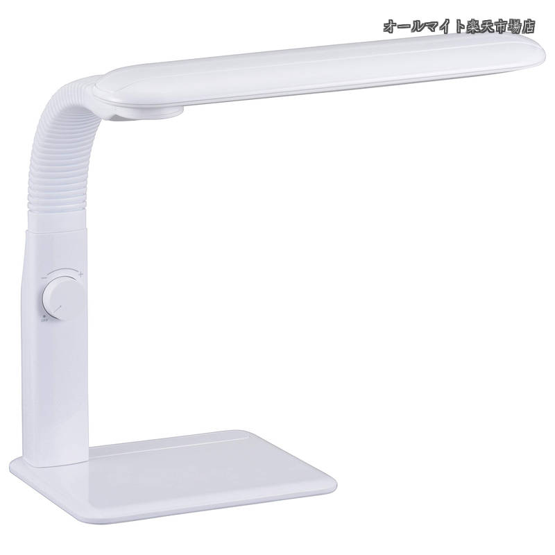 Rakuten - 【送料無料】LED学習スタンド デスクライト デスクスタンド 左利き 右利き ODS-LDAK4-W 06-1848 OHM