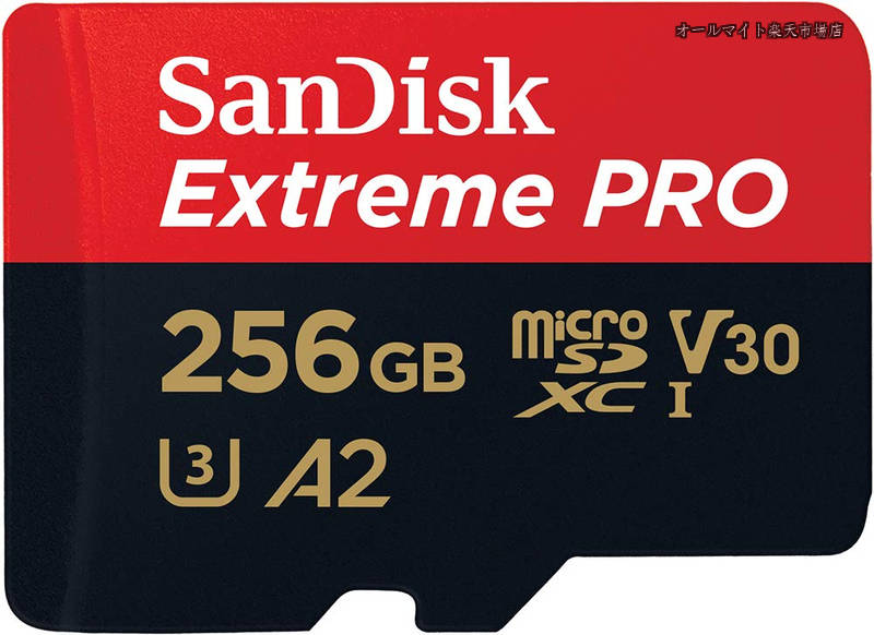 Cartao 256GB Extreme PROR microSD? UHS-I com adaptador C10 U3 V30 A2 200MB/s leitura 140MB/s escrita SDSQXCD-256G-GN6MA
