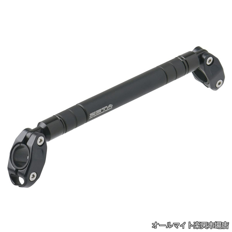 RACING) アジャスタブル マウントバー ハンドルブレースタイプ 専用スペーサーで取付けスペースを最大活用 ブレースがないバーハンドル(22.2mm)対応 長さ調整機能 モバイル機器取付け ロングツーリング ダートフリーク Dirtfreak ZE60-1000