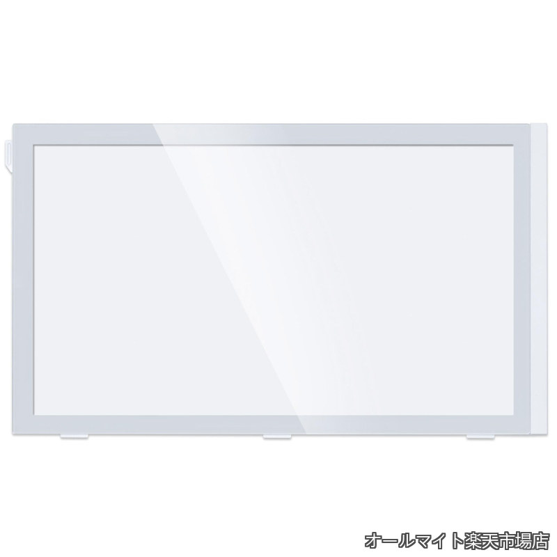 「A3-mATX」専用オプションキット Left Side Glass Panel for A3 m-ATX ホワイト 強化ガラスパネル A3-2W 日本正規代理店品