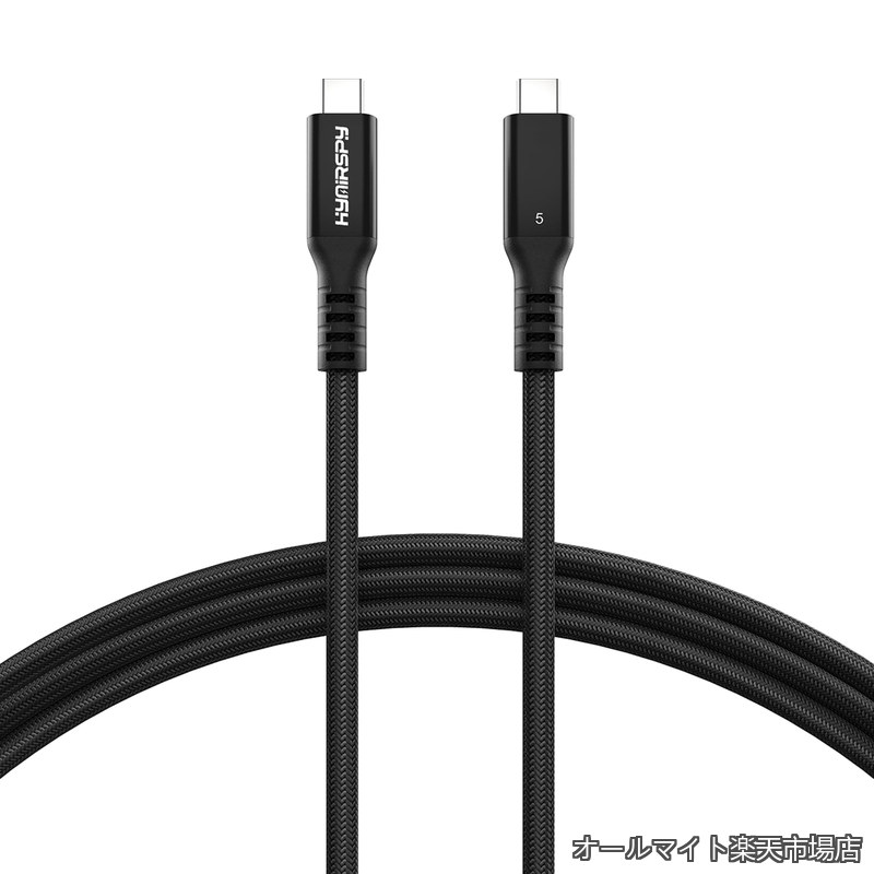 樂天商城 - 【送料無料】5 ケーブル 2m 240W・120Gbps - 8K@60Hz/4K@540Hz対応 - MacBook Pro/Mini (2024)・iPhone16・iPad Pro・Windows対応 - スリム＆高耐久設計