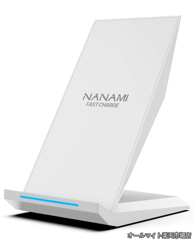 【送料無料】ワイヤレス充電器 Qi認証 iPhone 17/16/15/14/13/12/11/SE/8(Pro/ProMax/Air/Plus) Galaxy S26/S25/S24/S23/S22(Ultra) 各機種対応 USB-Cポート Quick Charge 3.0 15W 急速 置くだけ充電 スマホスタンド ワイヤレスチャージャー 日本語取扱説明書付属 新生活応援