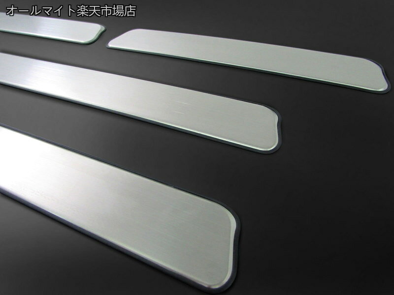 オールマイト 楽天市場店の【送料無料】ロッキー A200S A210S ステンレススカッフプレート 4PC 【 ENT−MOL−068 】 A200 A210 A 200 210｜アングル2