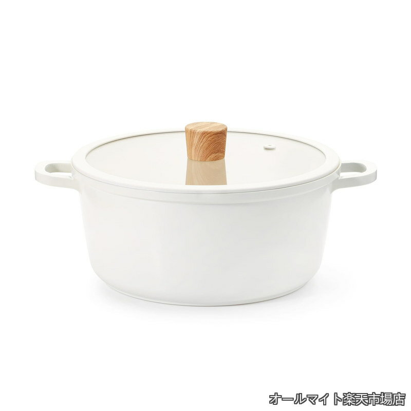 送料無料 両手鍋 24cm ih対応 鍋 深型 卓上鍋 カレー鍋 ガス火対応 蓋付き 焦げ付きにくい お手入れ簡単 鍋料…