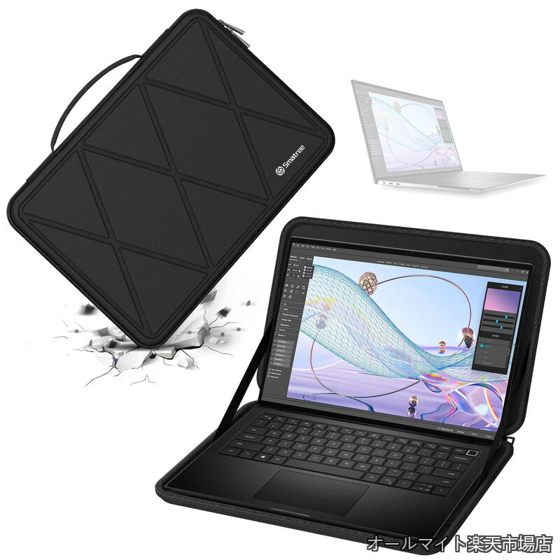 【送料無料】ハードEVA保護スリーブケース 14インチ DELL Pro Max 14 Premium MA14250、Precision 5470 Workstation 、Lenovo ThinkPad X1 Carbon Gen 13、12.5 インチ DELL Latitude E7240/E7250/E7270 ラップトップ用ハードケース 防水 360度耐衝撃(X8030)