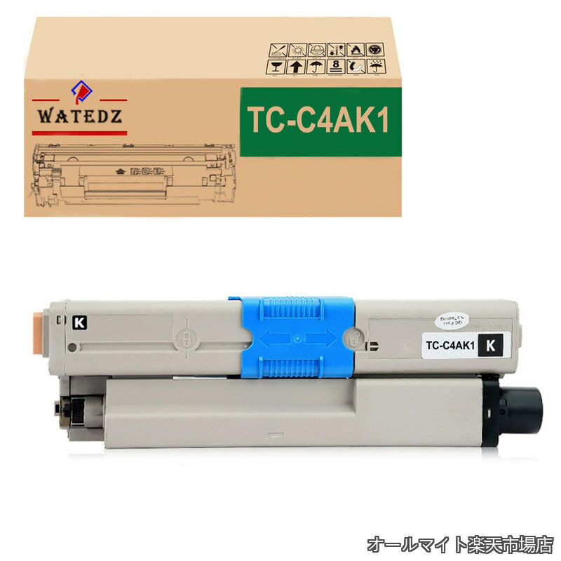 Rakuten - 【送料無料】TC-C4A TC-C4AK1 （1パック ブラック） 互換トナーカートリッジ 対応機種：OKI C332 C332dn C332dnw MC363 MC363dn MC363dnw 印刷枚数：約3500枚ぐらい