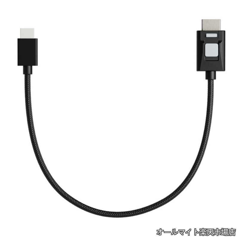 Rakuten - 【送料無料】Mini HDMI to HDMI ケーブル 30cm ロッキング機構搭載 4K 60p対応 抜け防止 カメラ/外部モニター用 ATOM4K60L2