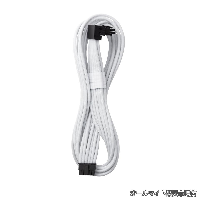 【送料無料】Universal Pro ModMesh Sleeved 12V-2x6 12VHPWR 90 StealthSense Direct PCIe Cable (Variant A) (White)