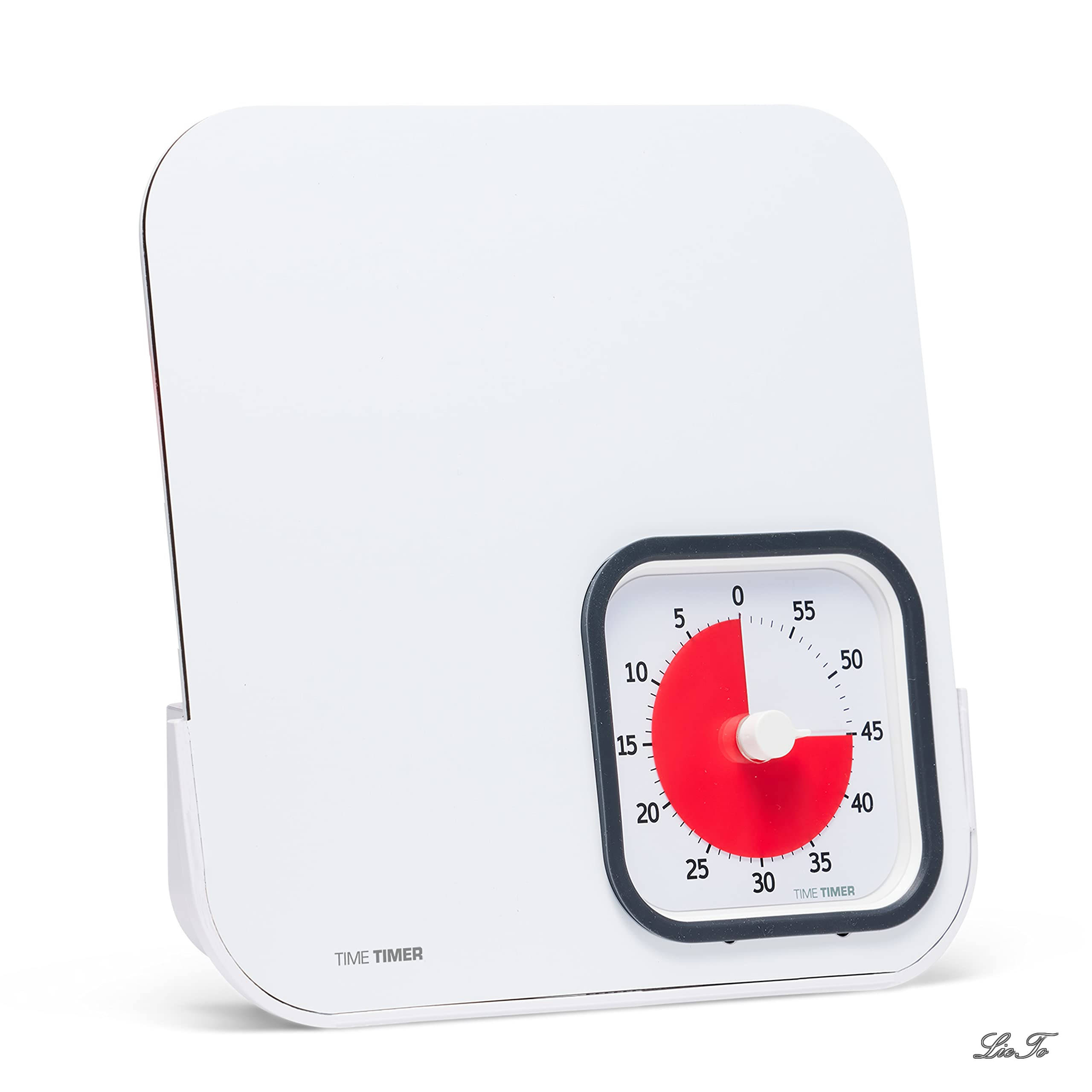 Timer TIME TIMER MOD 9cm 60分 タイムタイマー モッド (カバー付き) チャコールグレイ + MOD専用マグネット式ホワイトボード 時間管理 TTM9B-DEB-W 正規品