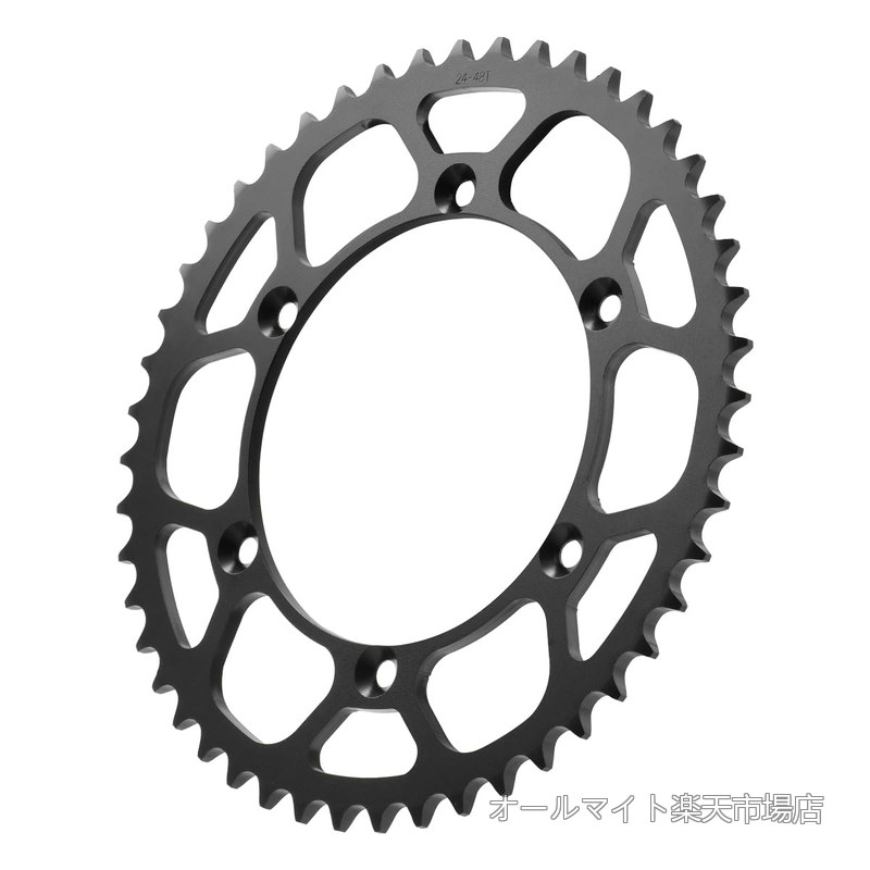 Rakuten - 【送料無料】KX KLX230/S/SHERPA/SM/R/RS KDX200-250R/SR KLX250/300R/SR/ES D-TRACKER デュラ リヤスプロケット 高強度/高耐久/スチール 520-48T D6300