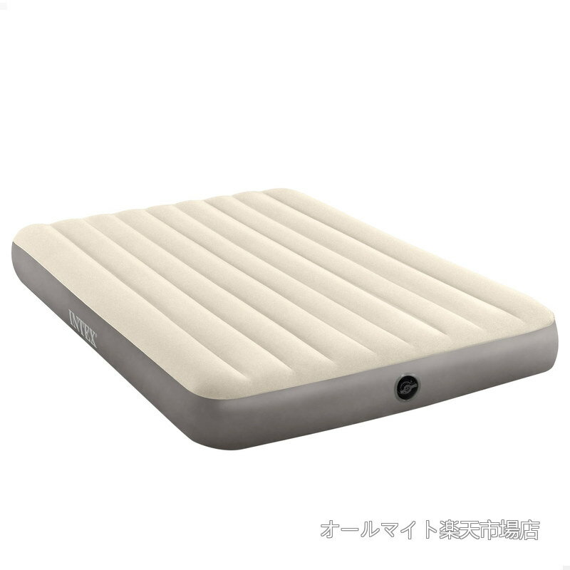 インテックス(Intex) INTEX ベッド エアーベッド デュラビーム ハイエアーベッド ワイドダブル 152×203×25cm 64103 