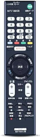 【送料無料】【送料無料】ソニー テレビリモコン RMT-TX101J 互換品 Braviaブラビア対応 紛失・故障交換用 人間工学デザイン 8m範囲 120度広角 予備リモコン