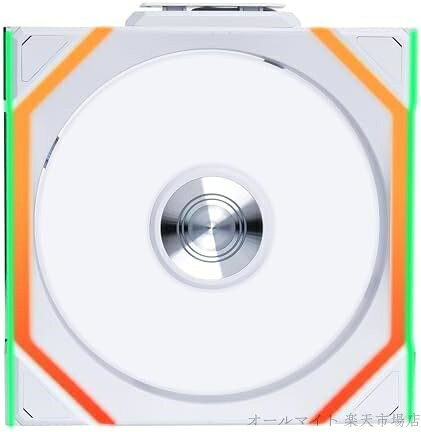 LIANLI 120mm ARGBファン UNI FAN SL Wireless 120 WT Single Pack 2.4GHzワイヤレス ケーブルマネージメント不要 FDB 側面LEDストリップ UF-SL120-WLS-1W 日本正規代理店品
