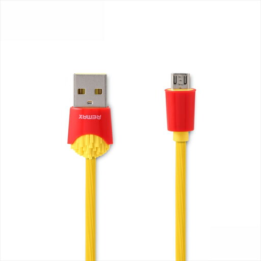 スマホ 充電器 REMAX リマックス microUSB 充電 転送ケーブル 2.4A 1.0m CHIPS ユニーク フライドポテト おしゃれ かわいい 面白い 【RC-114m】 スマホ 充電器 REMAX リマックス microUSB 充電 転送ケーブル 2.4A 1.0m CHIPS ユニーク フライドポテト おしゃれ かわいい 面白い 【RC-114m】