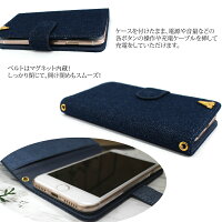 スマホケース手帳型全機種対応オーダーデニムイニシャルデコiPhoneXiPhone7/8XperiaXZXZ1XZsaquosアイフォン8