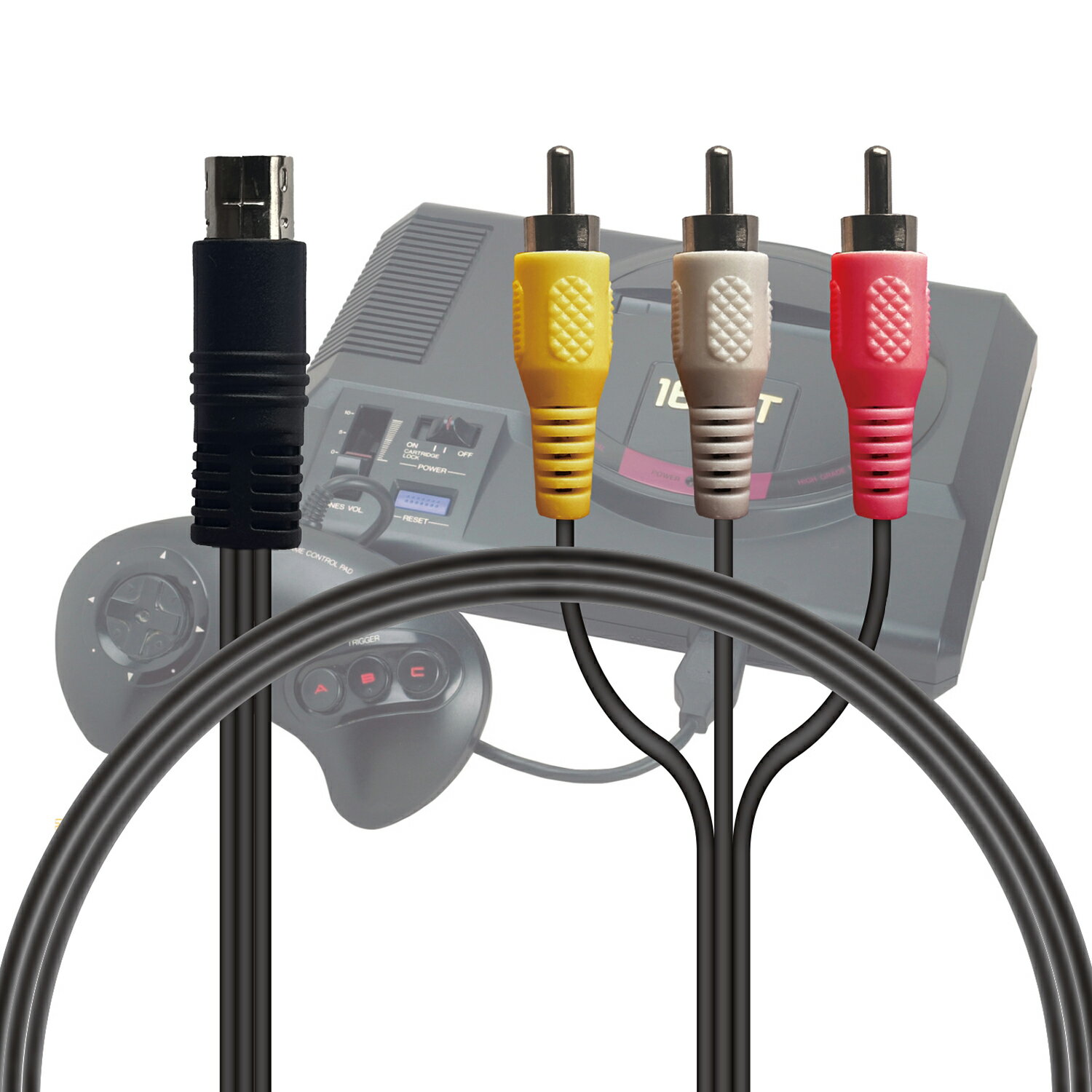 メガドライブ2用ケーブル1.2m