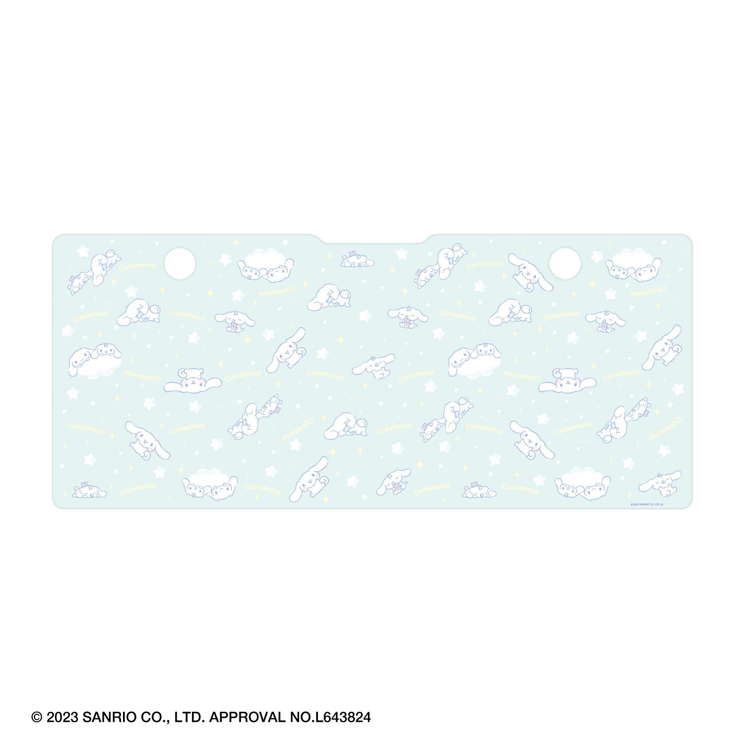 デスクマット140cm電動昇降式デスク専用サンリオキャラクターズ シナモロール