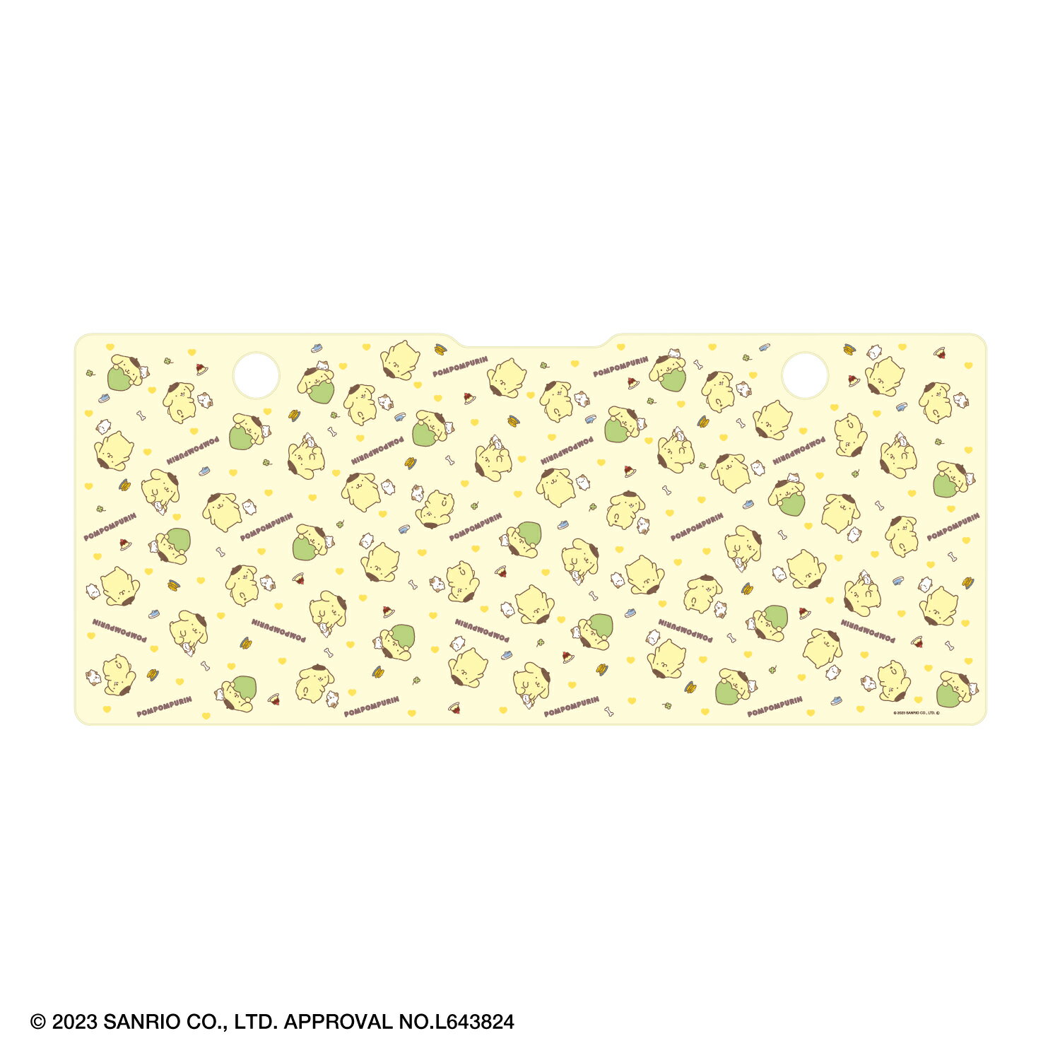 デスクマット140cm電動昇降式デスク専用サンリオキャラクターズ ポムポムプリン