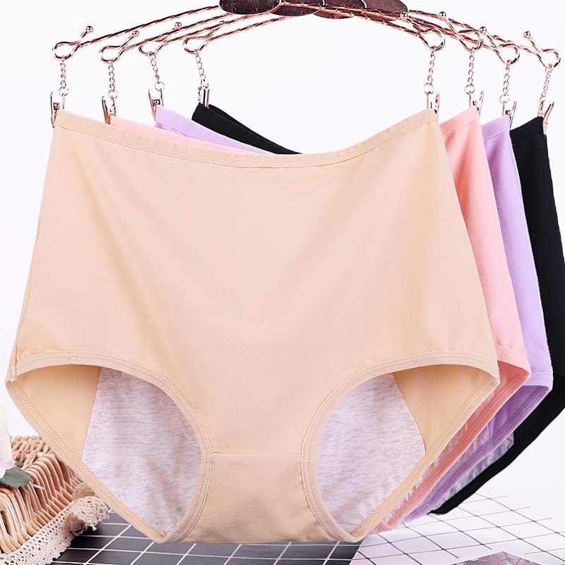 大きいサイズ 生理用 4枚セット パンツ ショーツ レディース サニタリーショーツ サニタリー 夜用 3