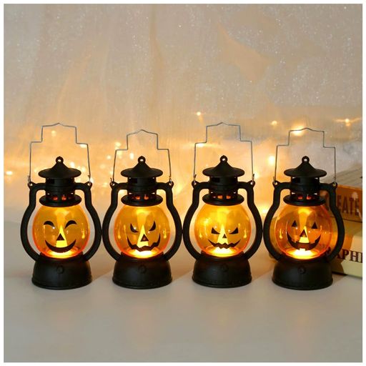 Other - セットハロウィン飾りライトランタンハロウィンランプHalloween飾りランタン電池式ライト付きお化け屋敷雰囲気作り室内装飾玄関置物