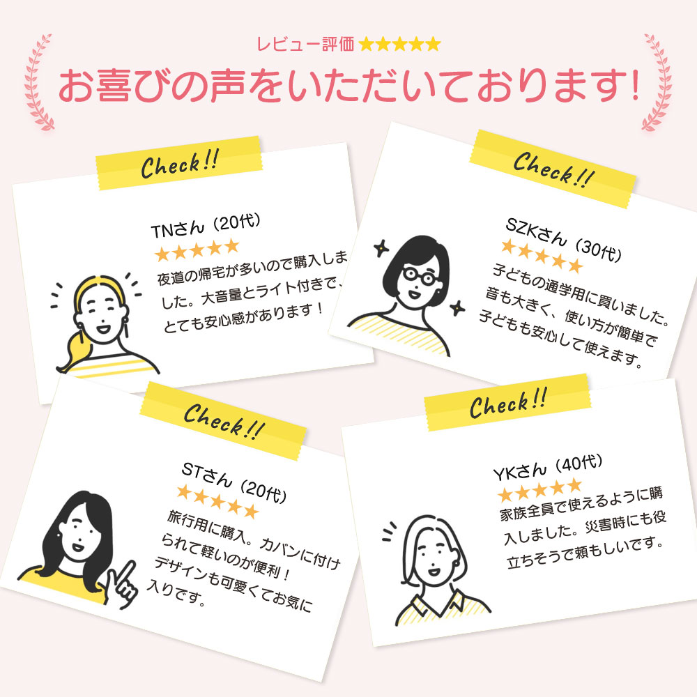 ッズ 防犯対策 防犯ベル お知らせブザー ランドセル キーホルダー 女性 可愛い ラ...