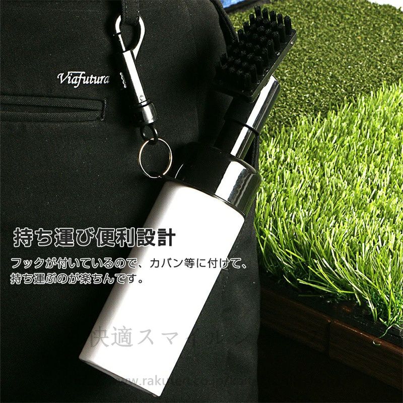 クラブ清 ゴルフツール ウェッジクリーナー ブラシ アイアン溝清潔 クリーナー 清...