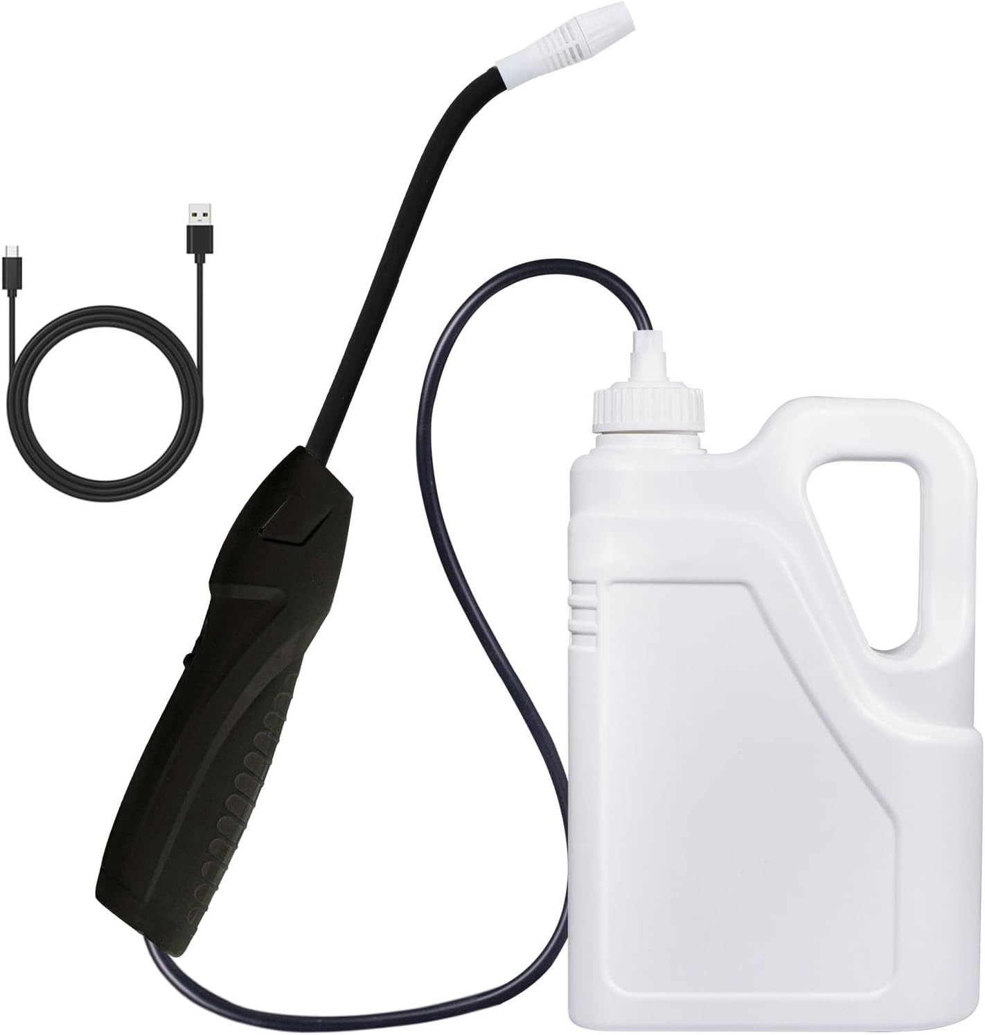 便利なスプレー アルコール/次亜塩素酸水対応 ハイパワー充電式 虫除け 2L 噴霧器 ...