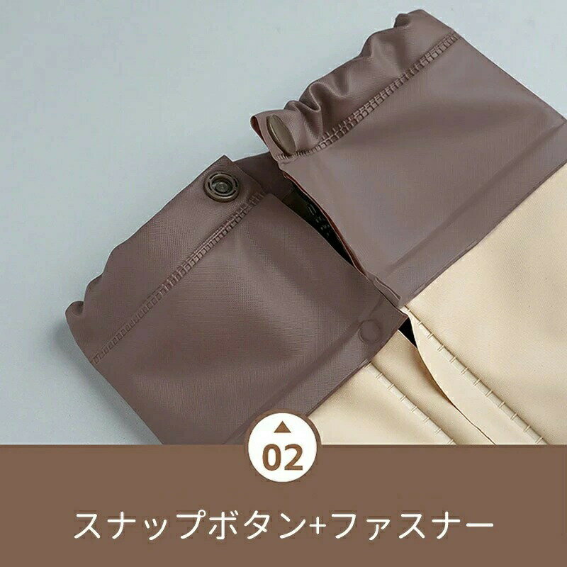 レインシューズ 女の子 男の子 ファスナー 靴の上から 滑り止め 雨具 防水 水入りにくい ジュニア 折りたたみ 雨具 携帯便利 長 2