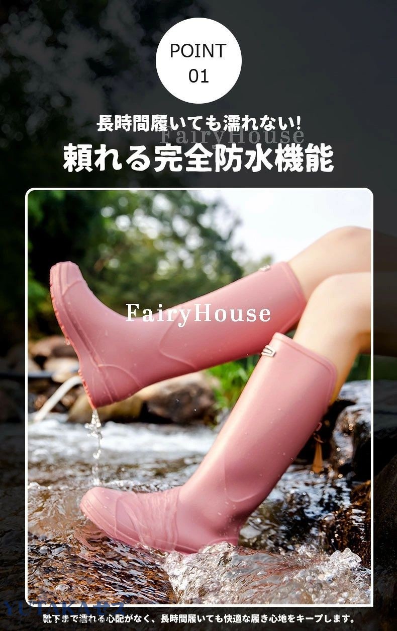 Botas Rain Unisex Light Typhoon Countermeasures Walkable Anti-slip Rain Gear Lightweight PVC Mujeres Hombres Moda Botas Large Size Farming — vista 3