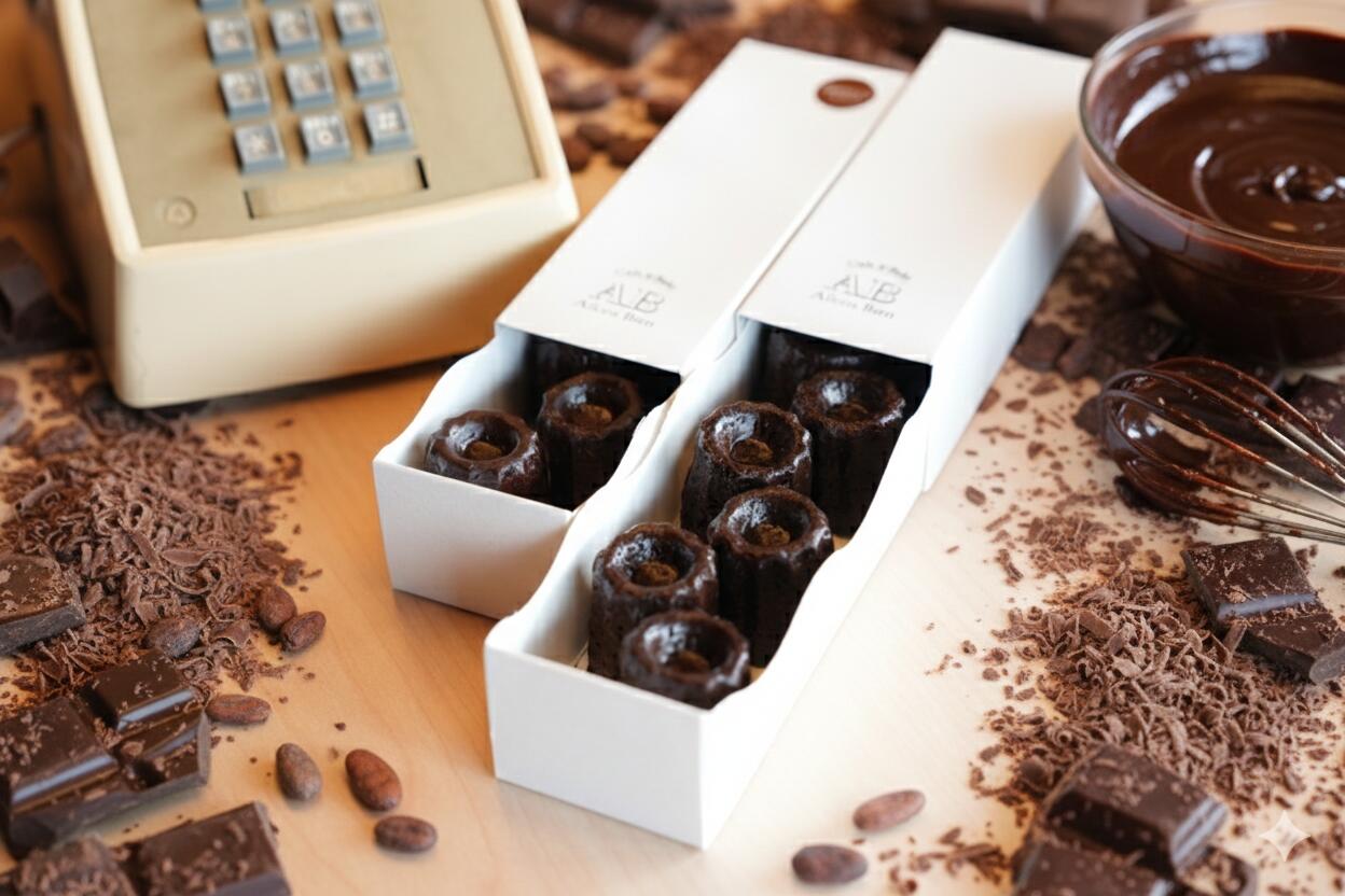 Allons Bien アロンビアン カヌレ チョコカヌレ 香り豊 ギフト 贈り物 焼き菓子 5個 フランス菓子 一箱