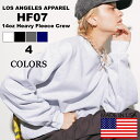 【あす楽】【送料無料】Los Angels Apparel/ロサンゼルスアパレル 14oz L/S HEAVY FLEECE PO CREW クルーネックスウェット スウエット