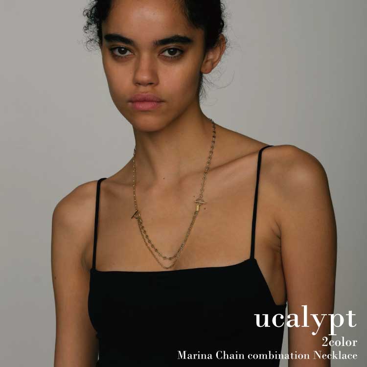 ucalypt/ユーカリプト Marina Chain combination Necklace